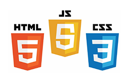 HTML5 logo representing ClanTop’s frontend web development and responsive design capabilities