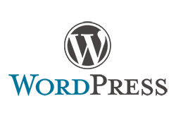 WordPress logo used in web development services by ClanTop Digital Marketing Agency